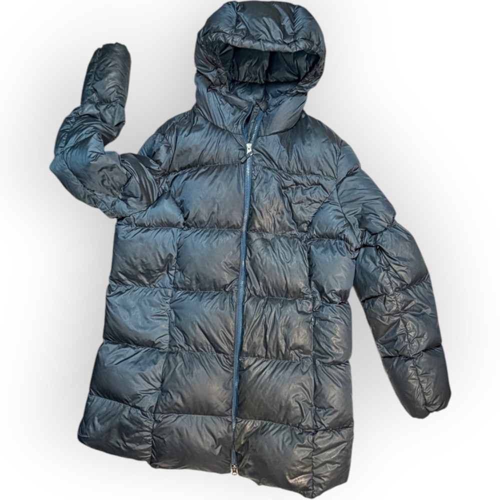 Eddie Bauer Luna Peak Down Parka Blue Puffer Coat 550 Fill XXL Thick Work Hike